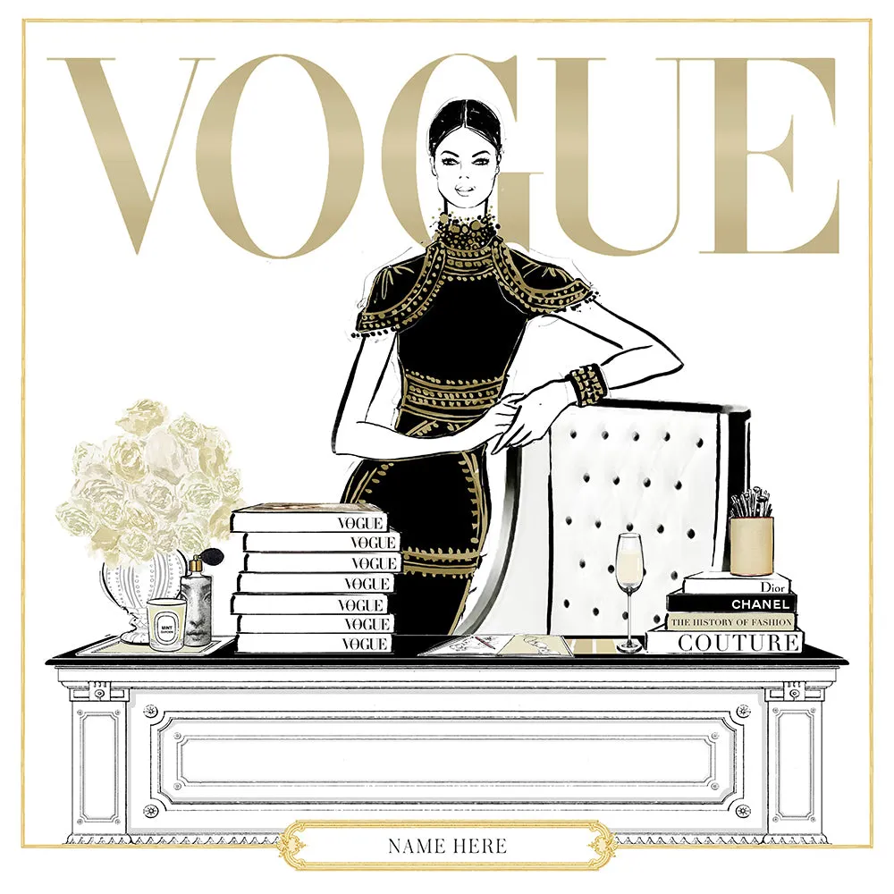 Blush & Brass - Vogue