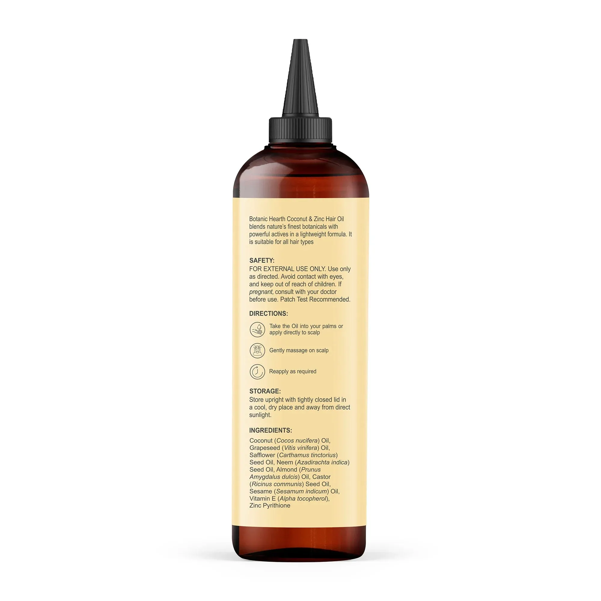 Coconut & Zinc Hair Oil with Neem | 6.7 fl oz