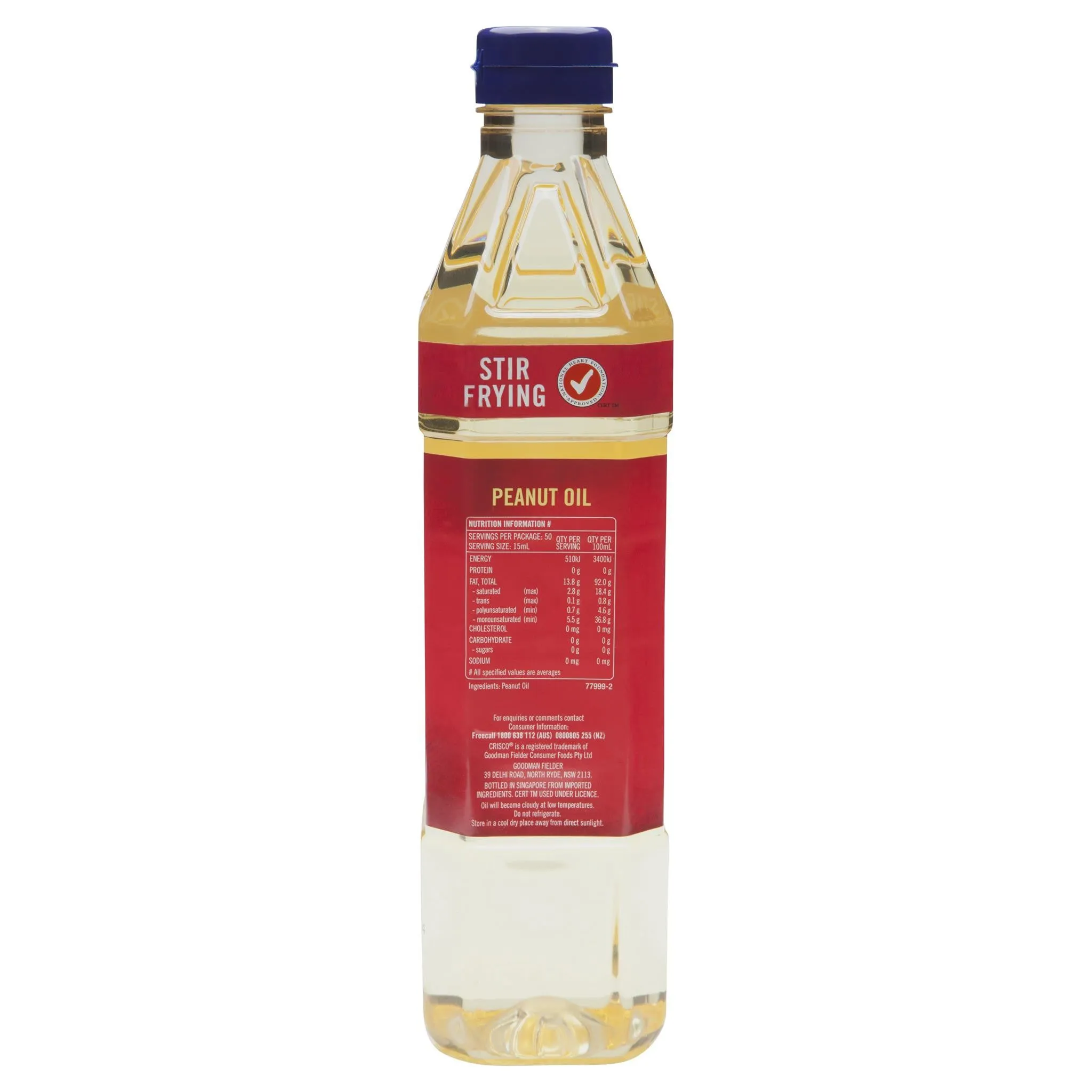 Crisco Peanut Oil 750ml