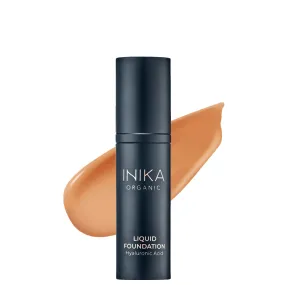 Inika Organic Liquid Foundation Honey 4ml SAMPLE