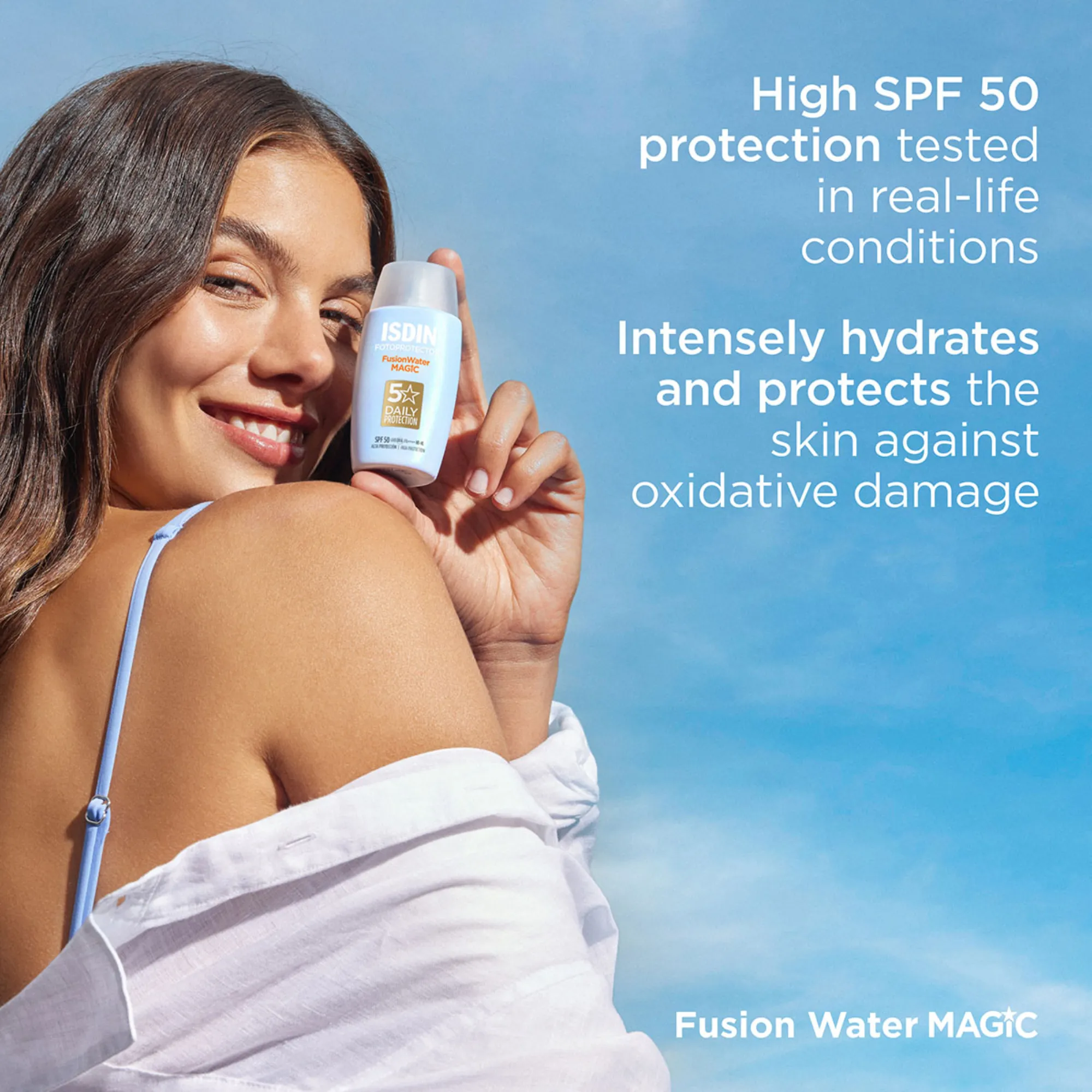 ISDIN Fotoprotector Fusion Water MAGIC SPF 50