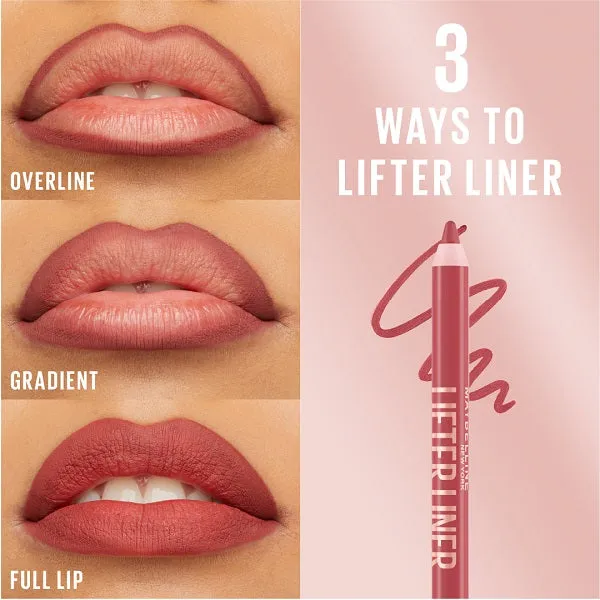Lifter Liner Lip Liner Pencil with Hyaluronic Acid and Jojoba Oil