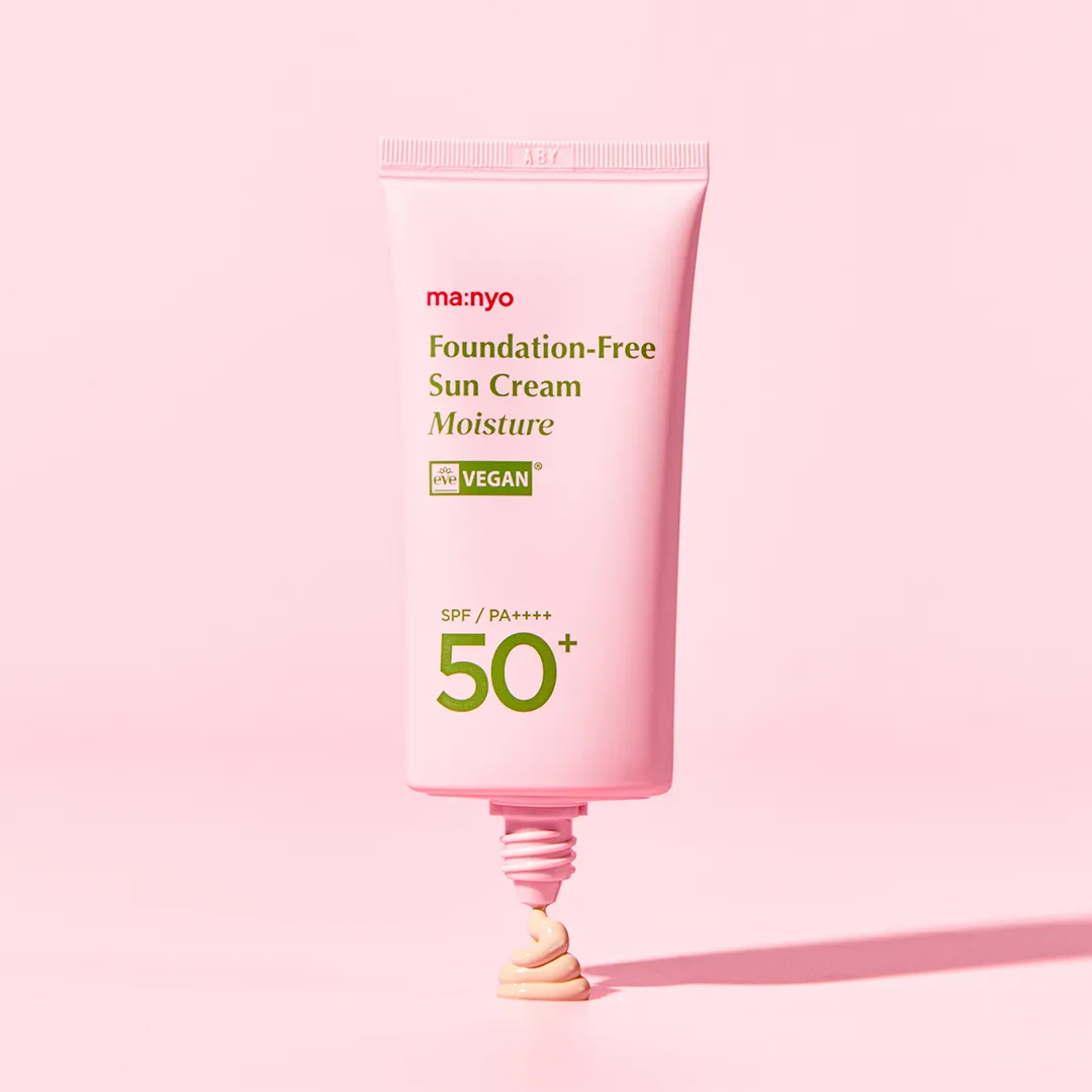 Manyo - Foundation-Free Sun Cream Moisture SPF50  PA    