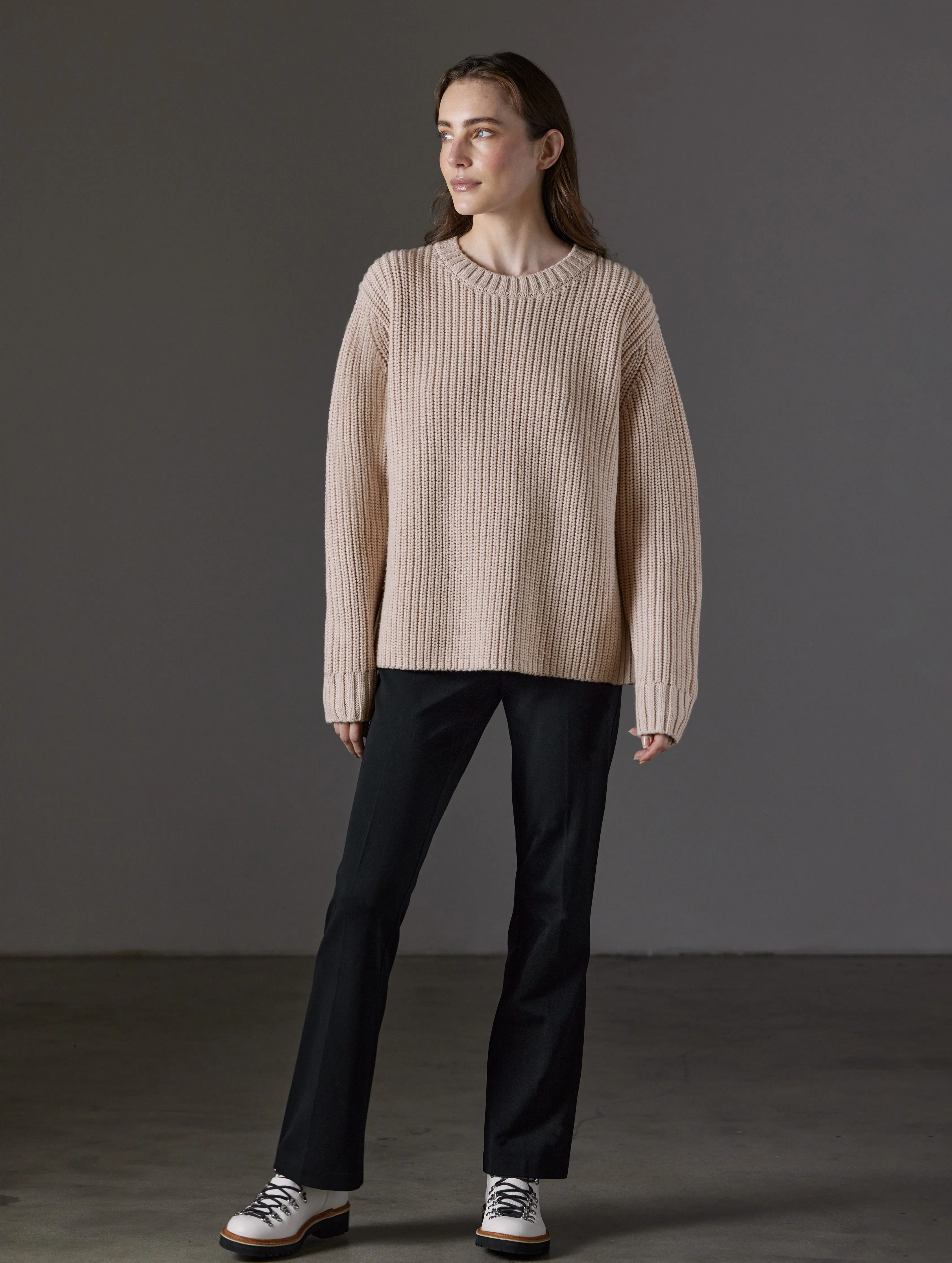 Sherwood Crewneck Sweater - Blush
