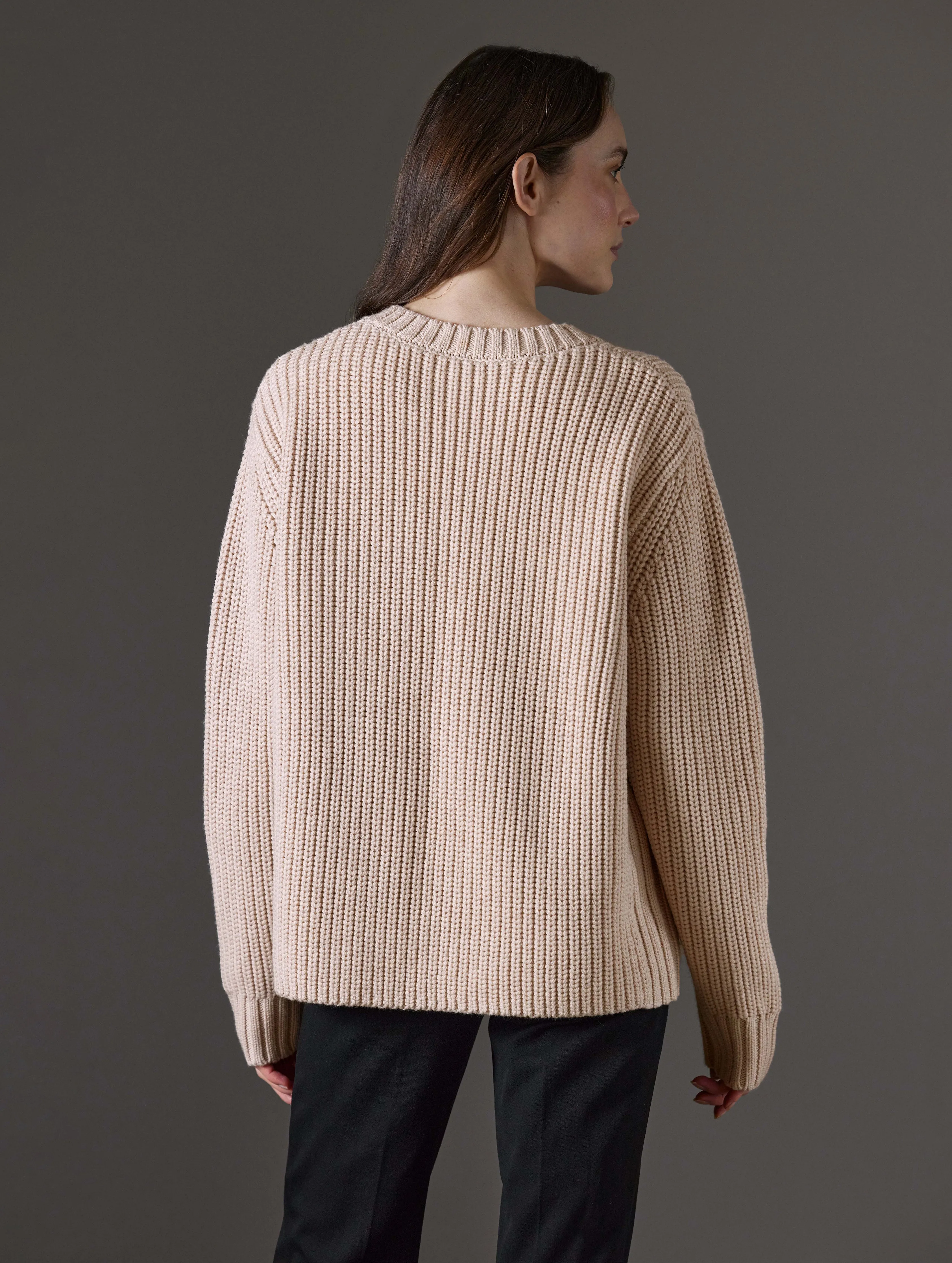 Sherwood Crewneck Sweater - Blush
