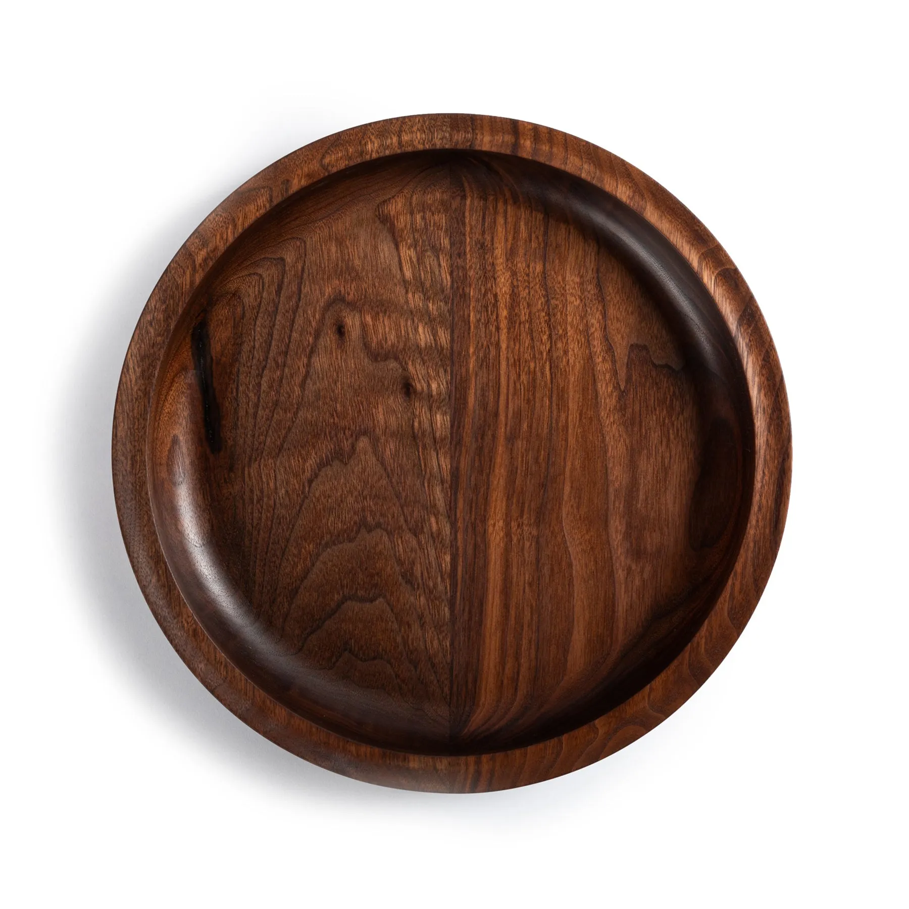 Wooden Serving Bowl in Walnut